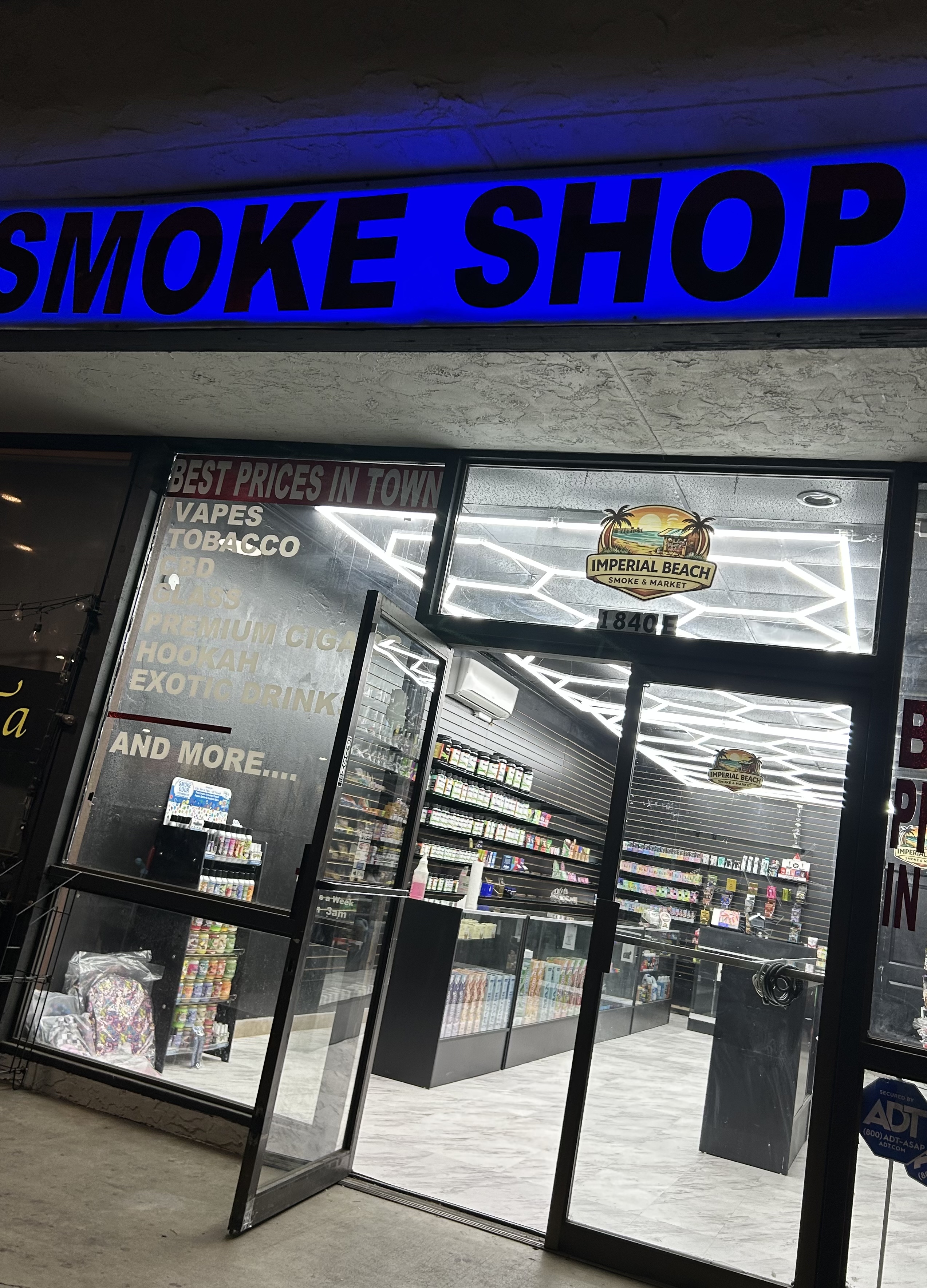 Imperial Beach Smoke & Market storefront