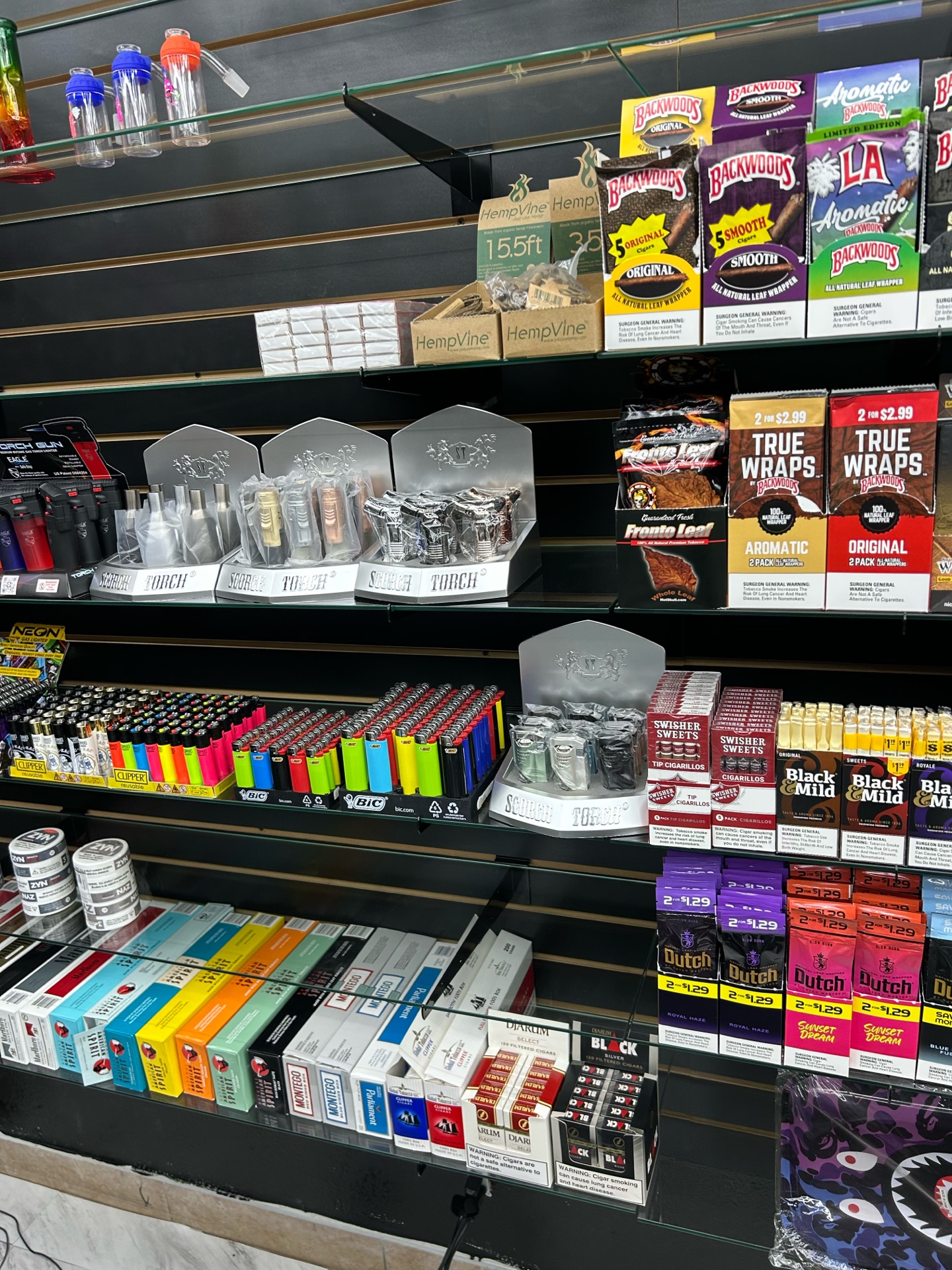 Lighters, torches, and tobacco